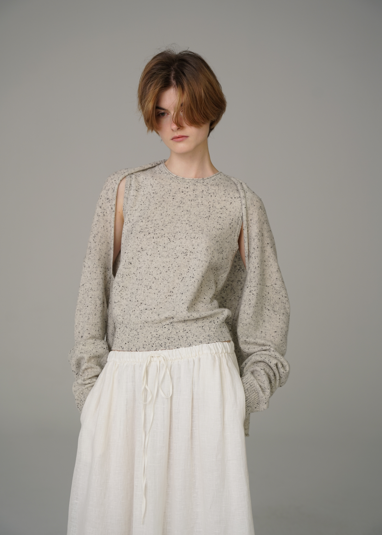 COSYCOZY Cashmere shawl top