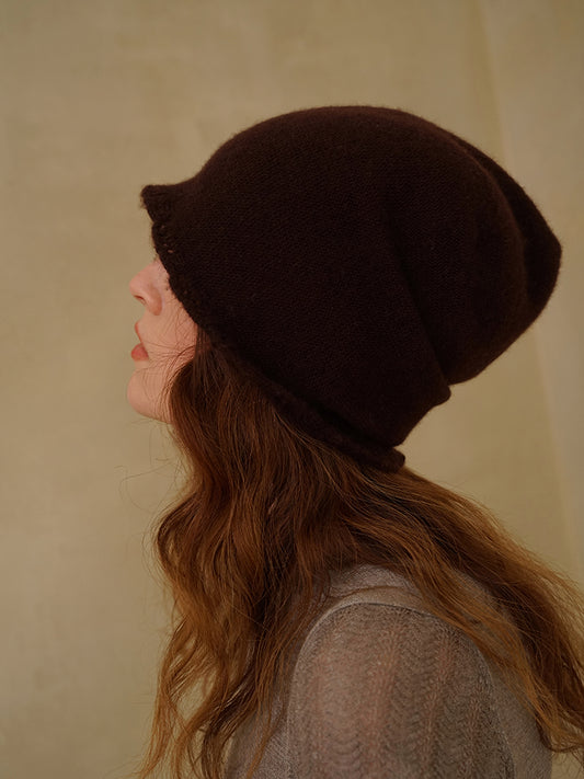 COSYCOZY Cashmere Lace Knitted Hat