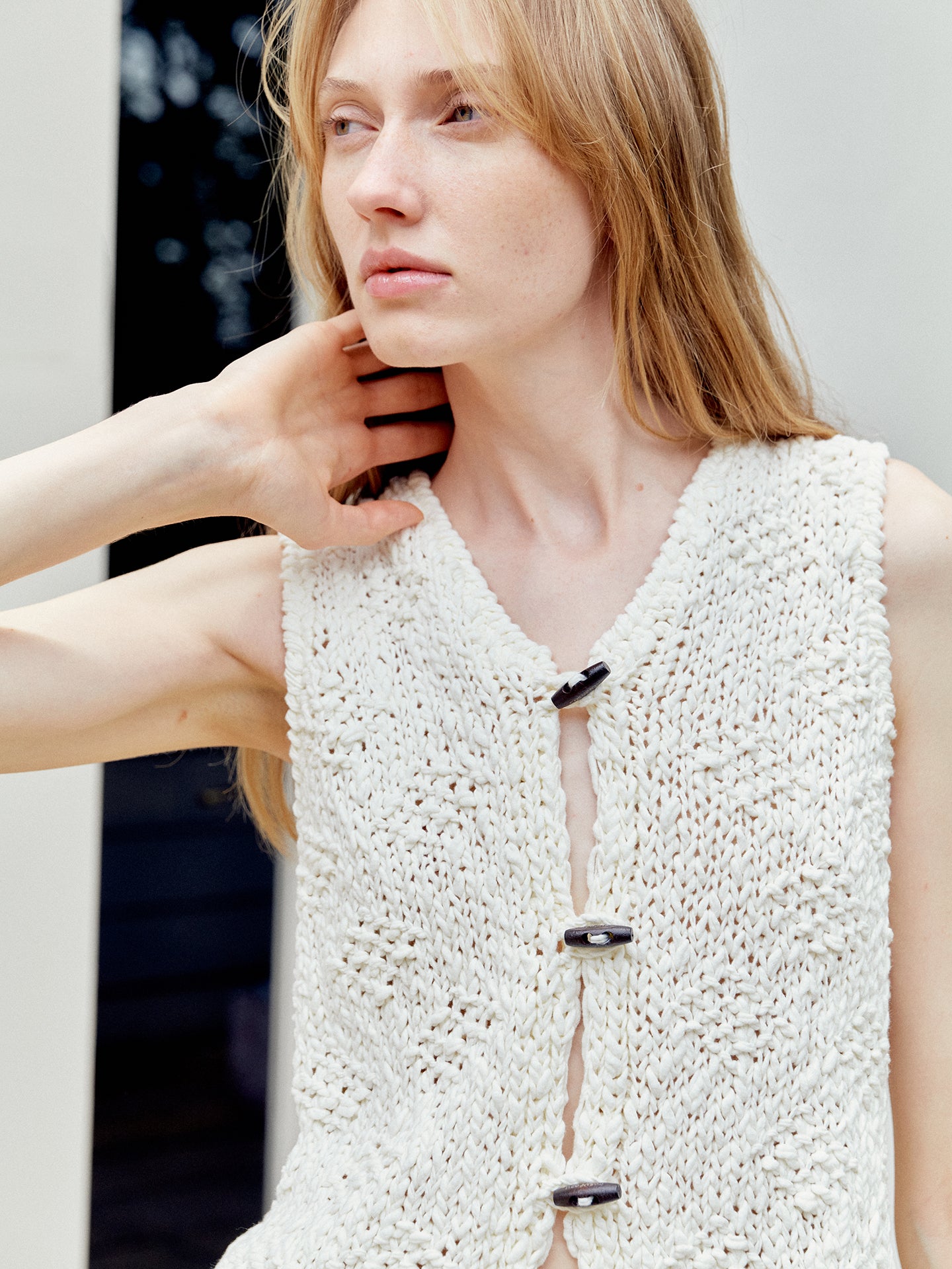 COSYCOZY Hand-Knitted Vest