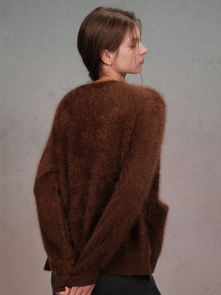 COSYCOZY 100% Cashmere Fleece Cardigan