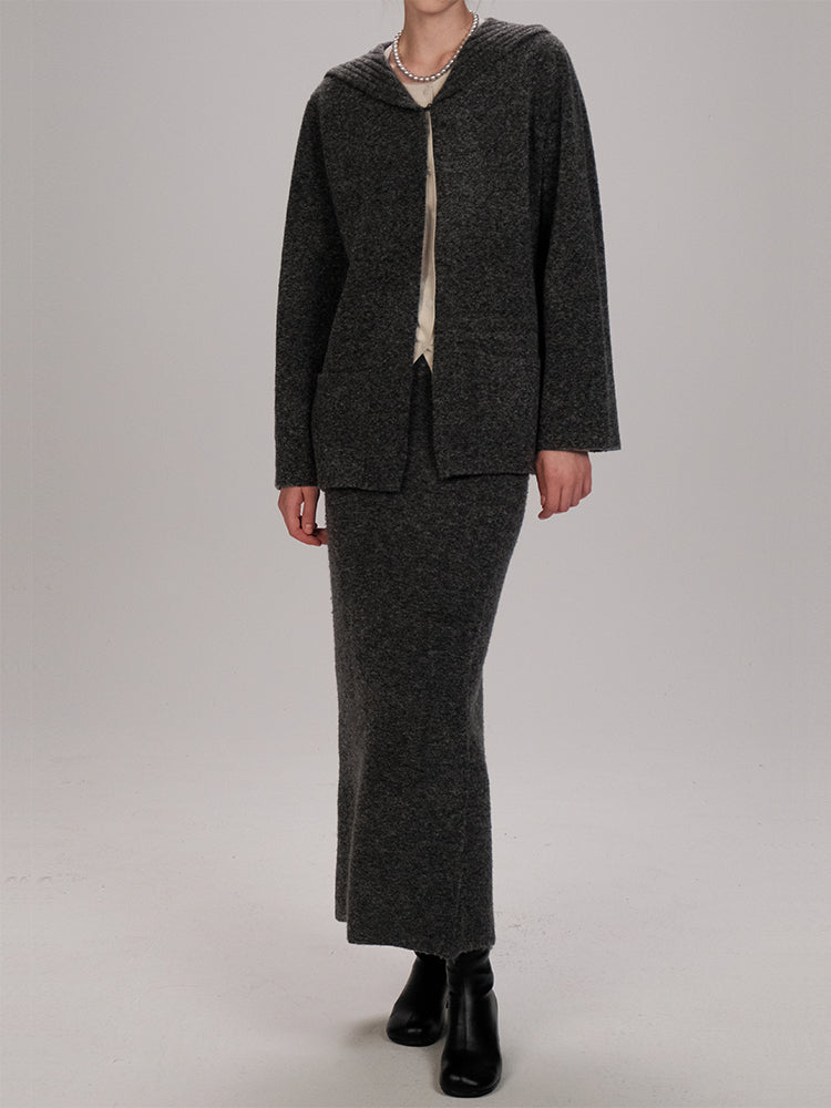 COSYCOZY Cloud Wool Hooded Jacket