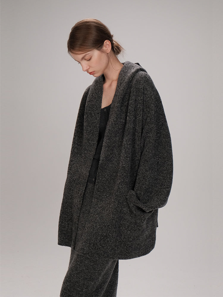 COSYCOZY Cloud Wool Cape Cardigan Coat