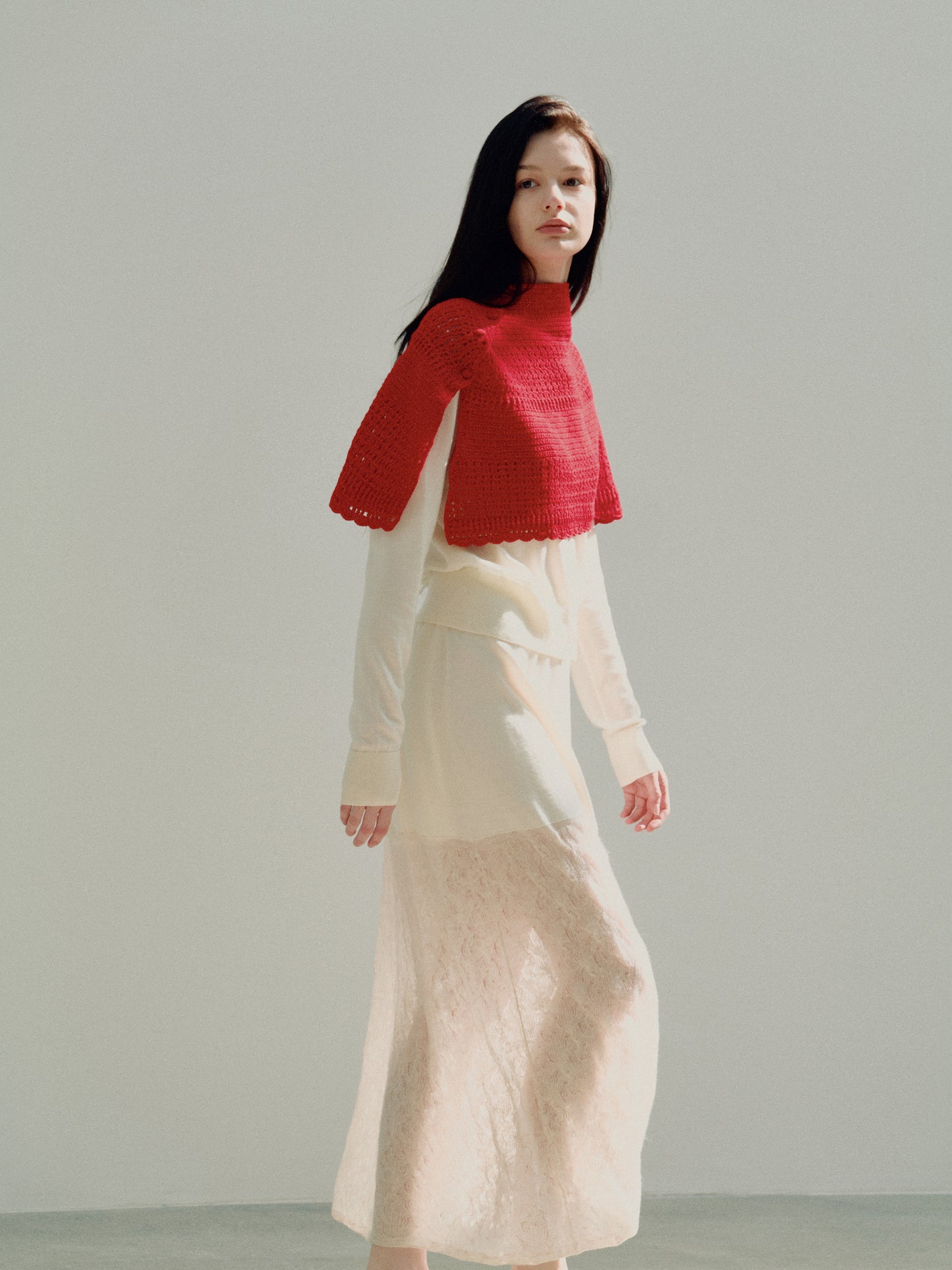 COSYCOZY Hand-crocheted Lace Shawl