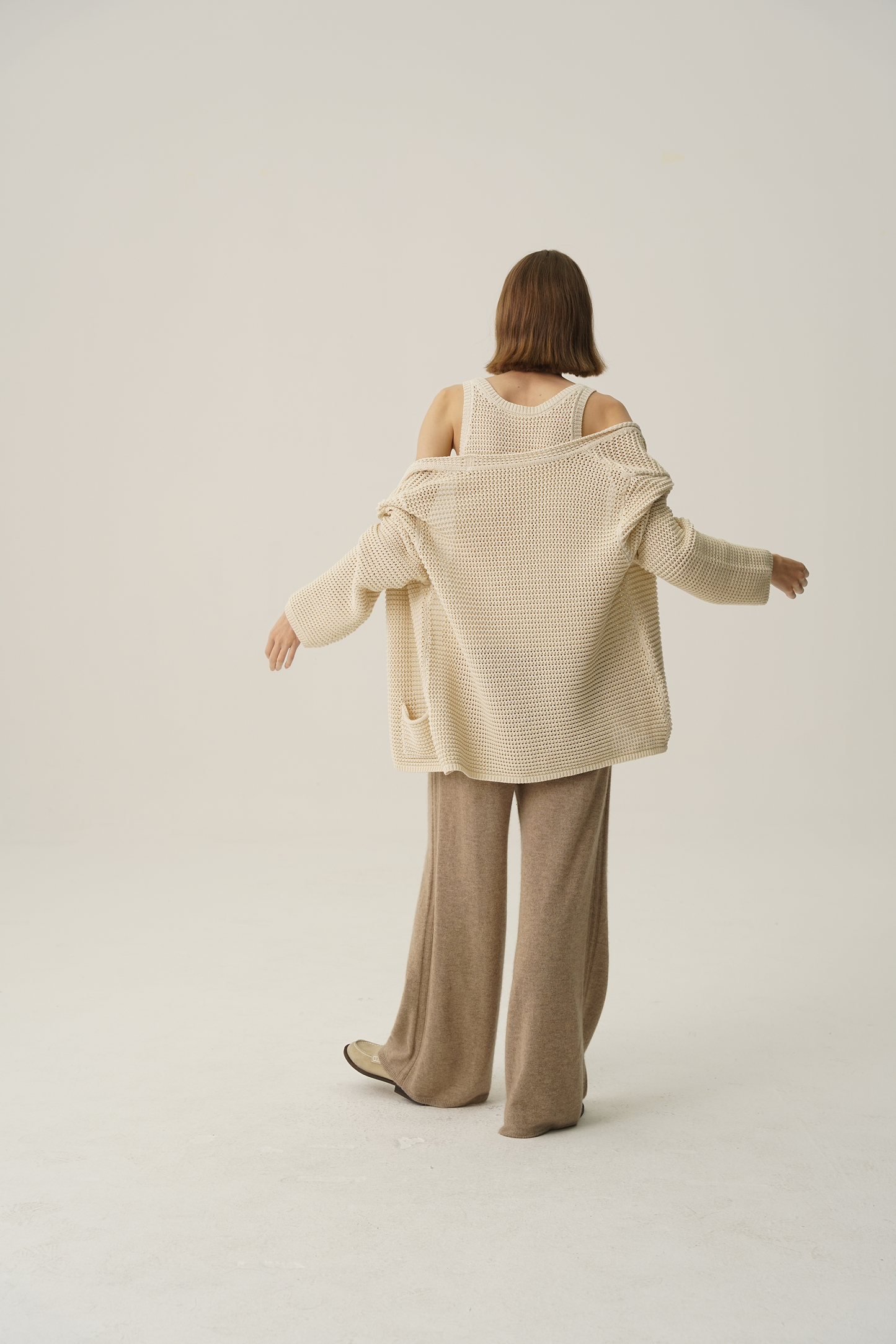 COSYCOZY Knit Hollow Top