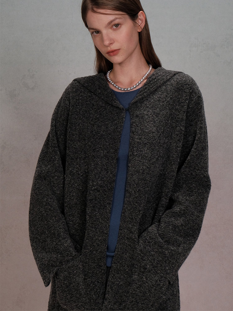 COSYCOZY Cloud Wool Hooded Jacket