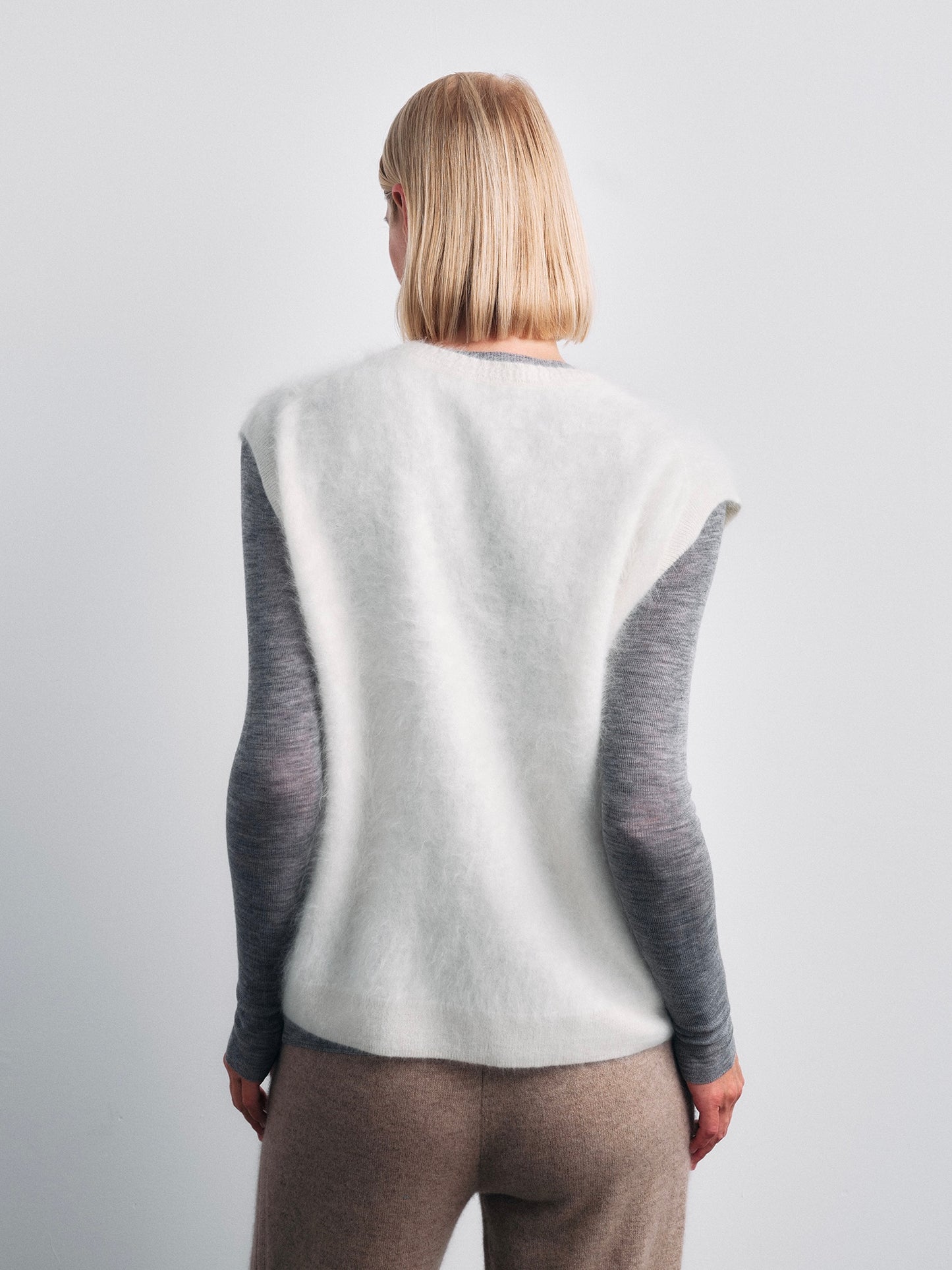 COSYCOZY Brushed Cashmere Vest
