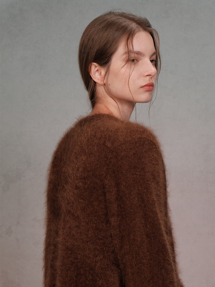 COSYCOZY 100% Cashmere Fleece Cardigan