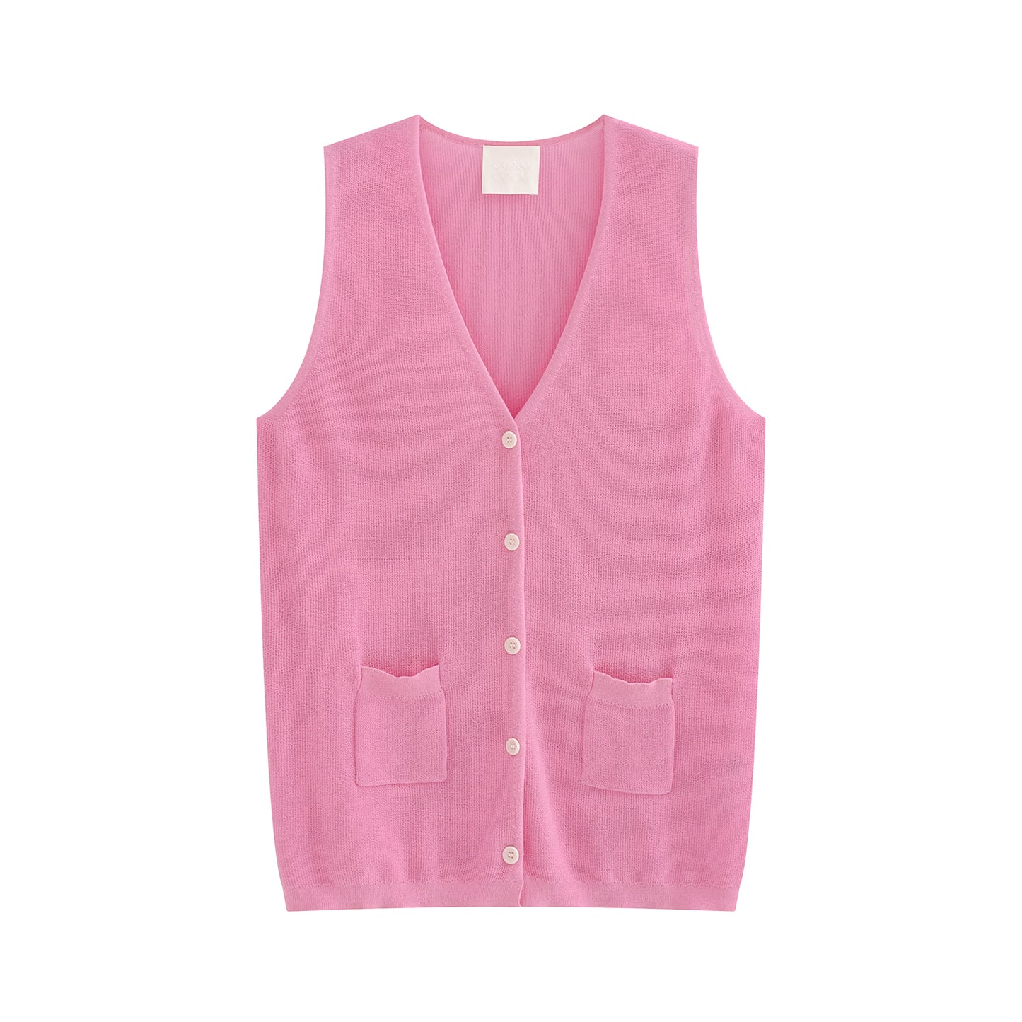 COSYCOZY Knit Buckle Waistcoat
