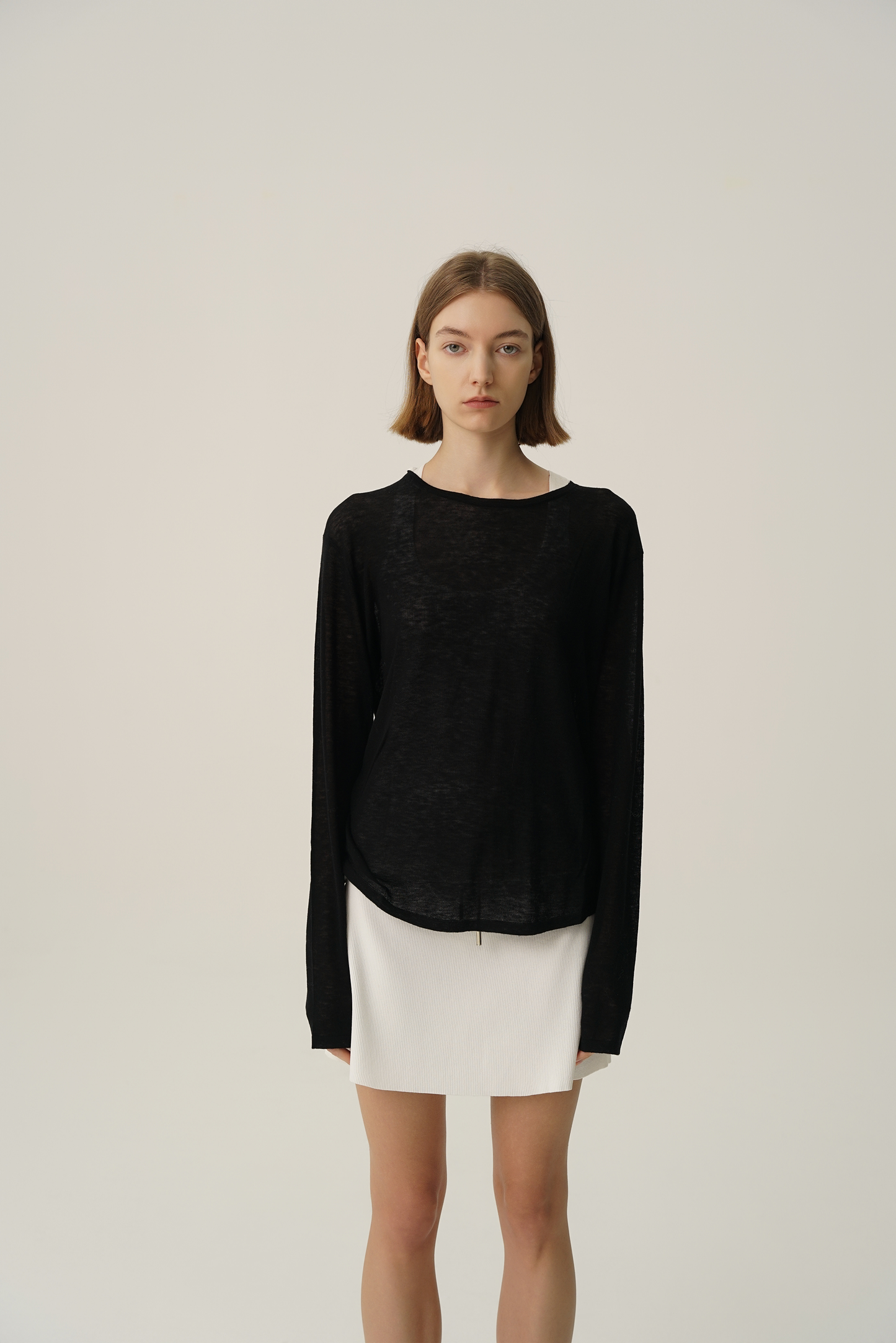 COSYCOZY Water Soluble Wool Long Sleeved Top