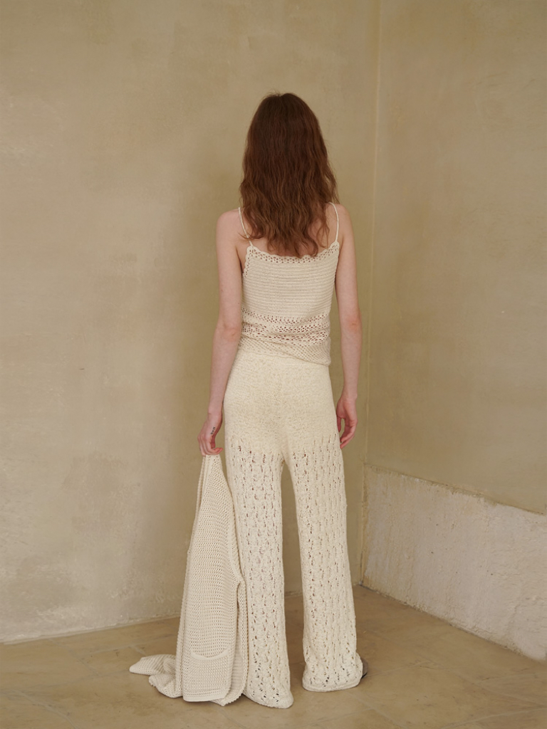 COSYCOZY Hand-hooked Lace Half Skirt