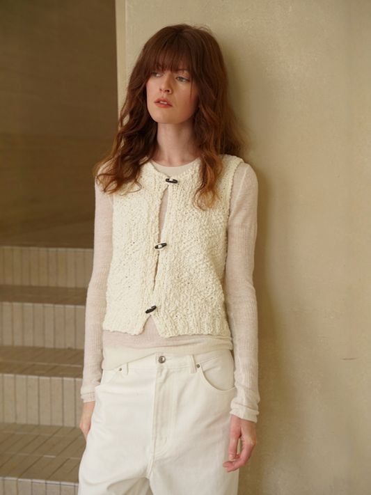COSYCOZY Hand-Knitted Vest