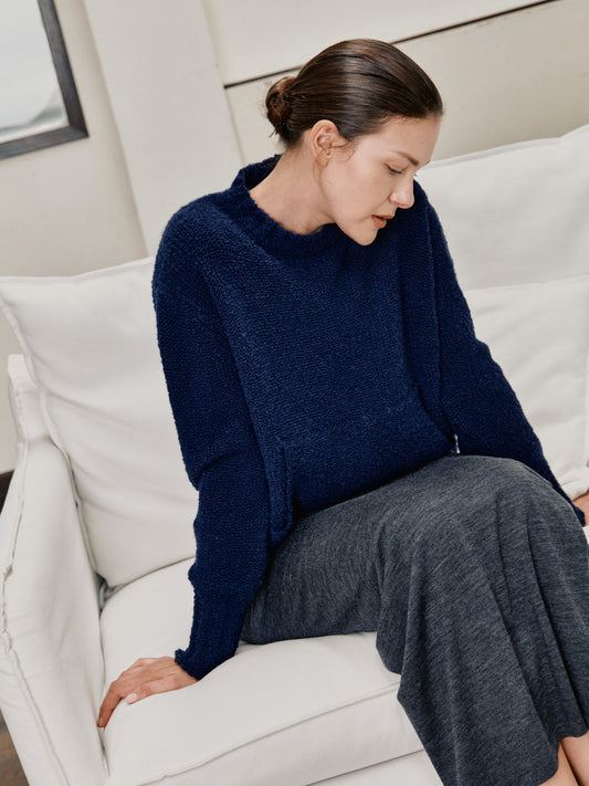 COSYCOZY Merino Wool Crewneck Sweatshirt