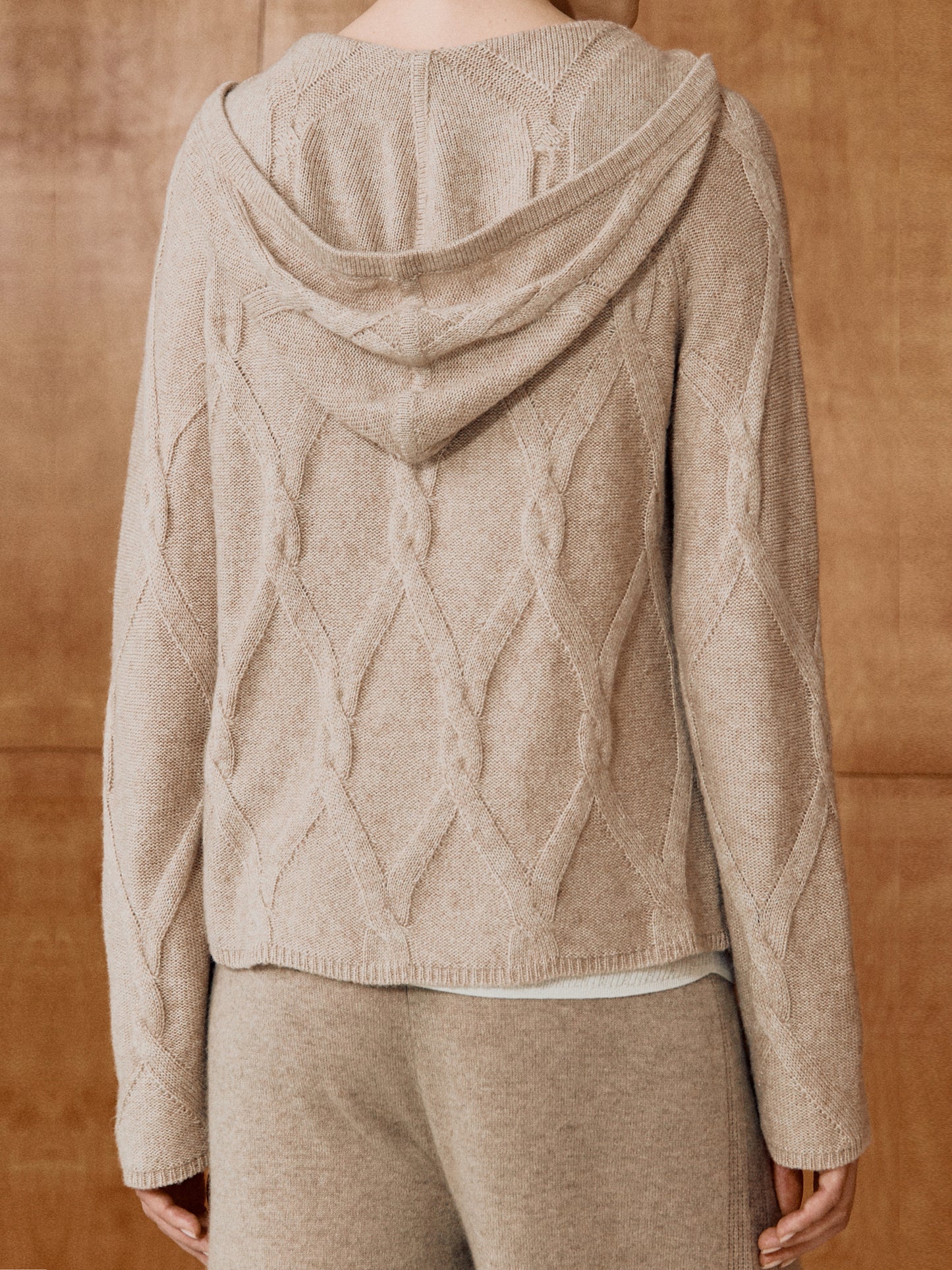 COSYCOZY Cable Knit Hoodie