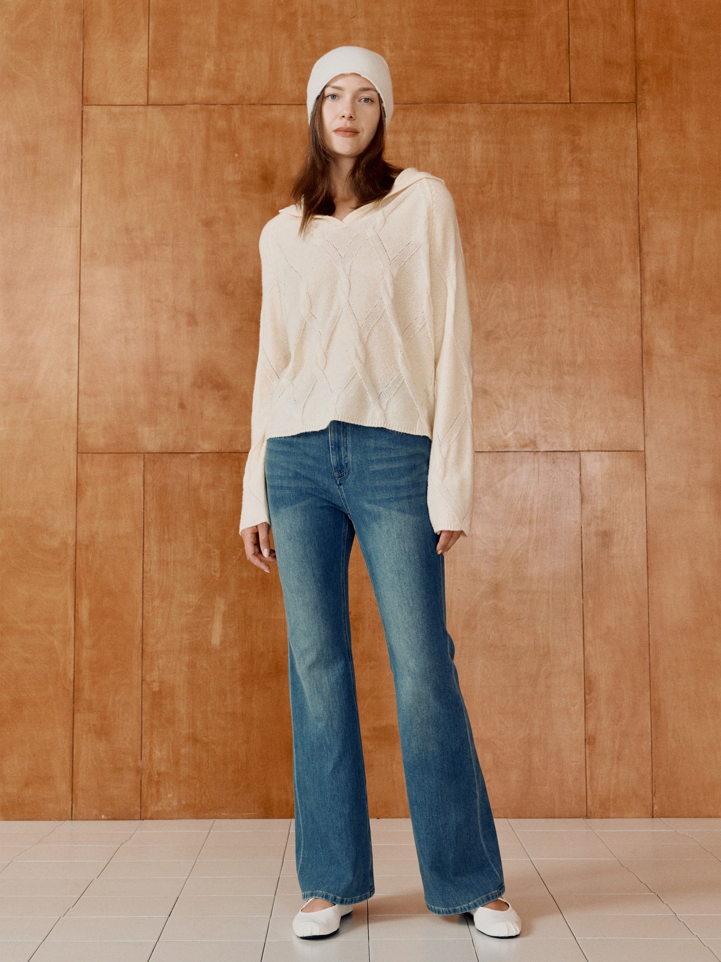 COSYCOZY High-waisted Flare Jeans