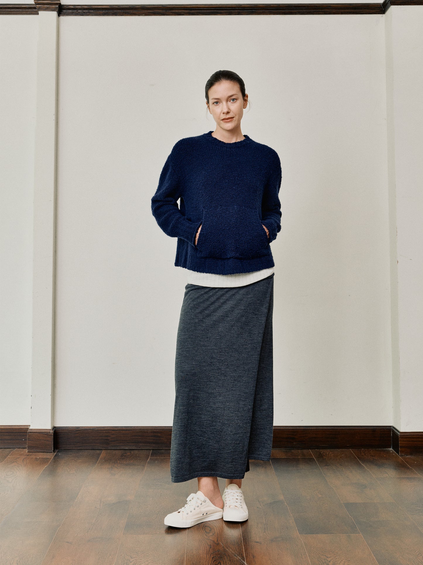 COSYCOZY Merino Wool Crewneck Sweatshirt
