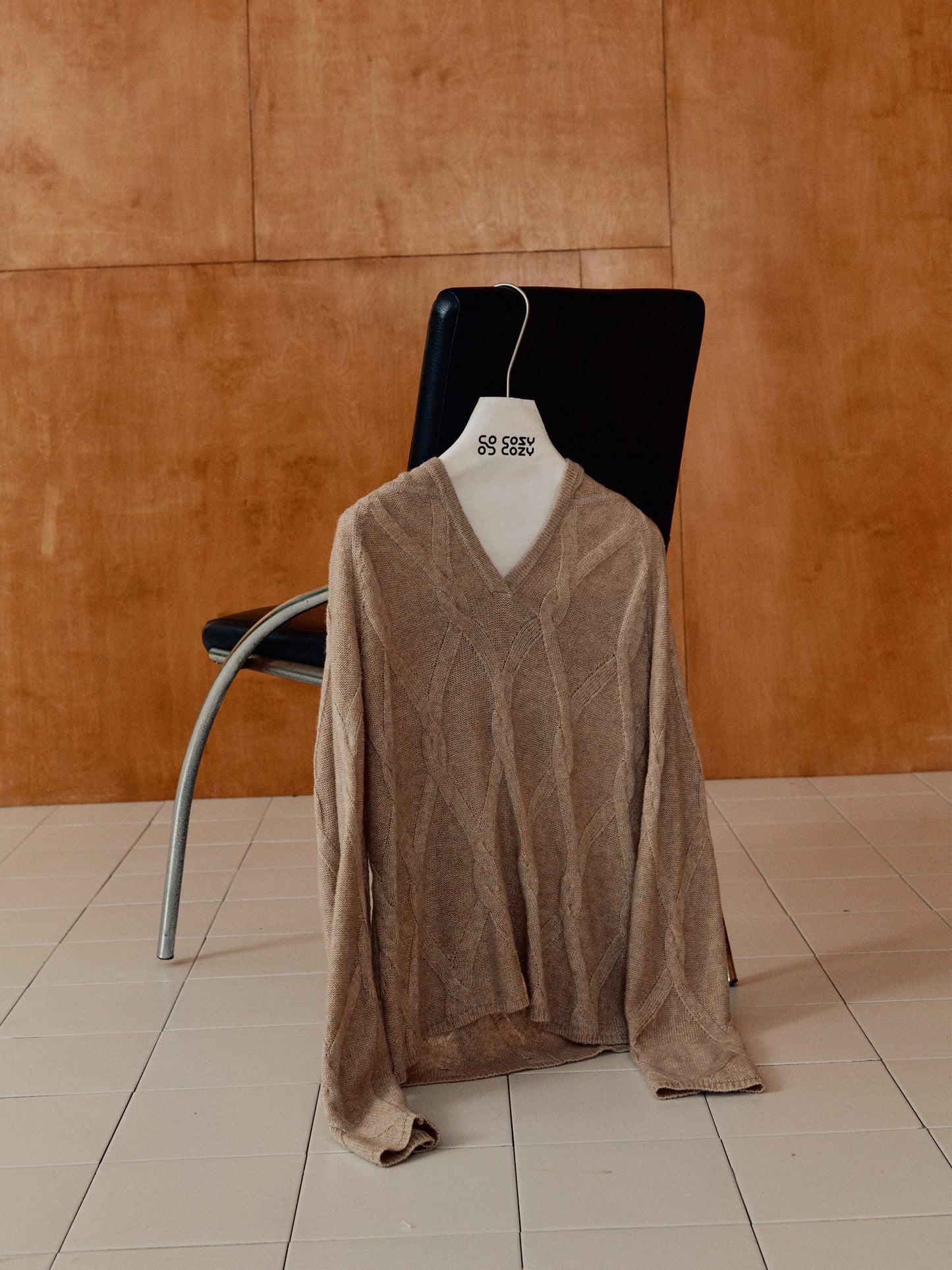 COSYCOZY Cable Knit Hoodie