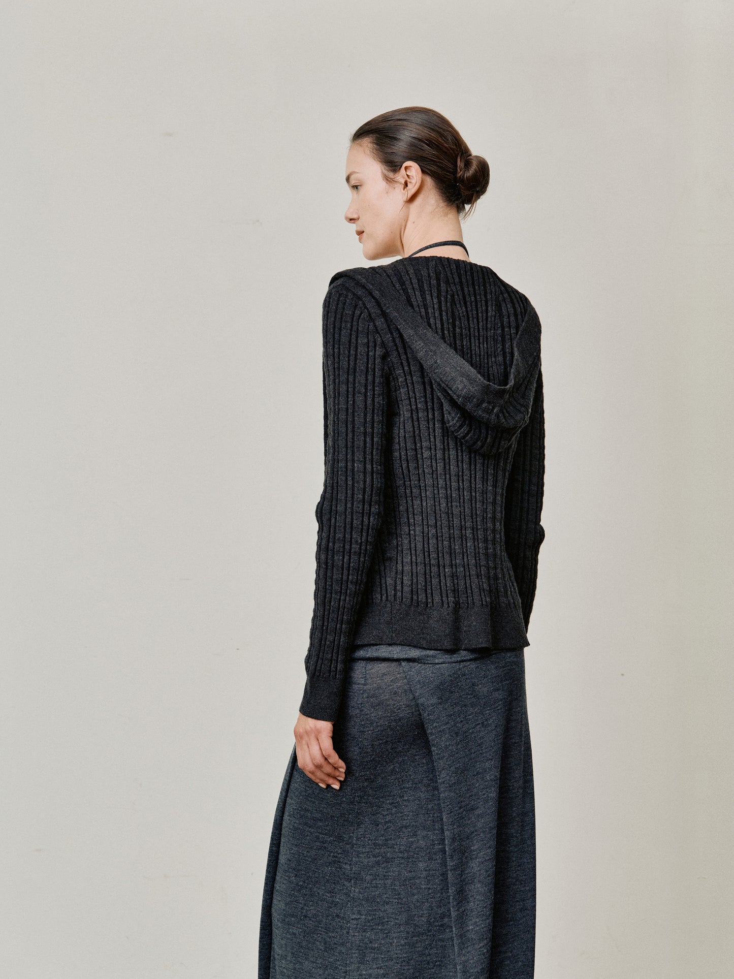 COSYCOZY Wool Planeled Skirt