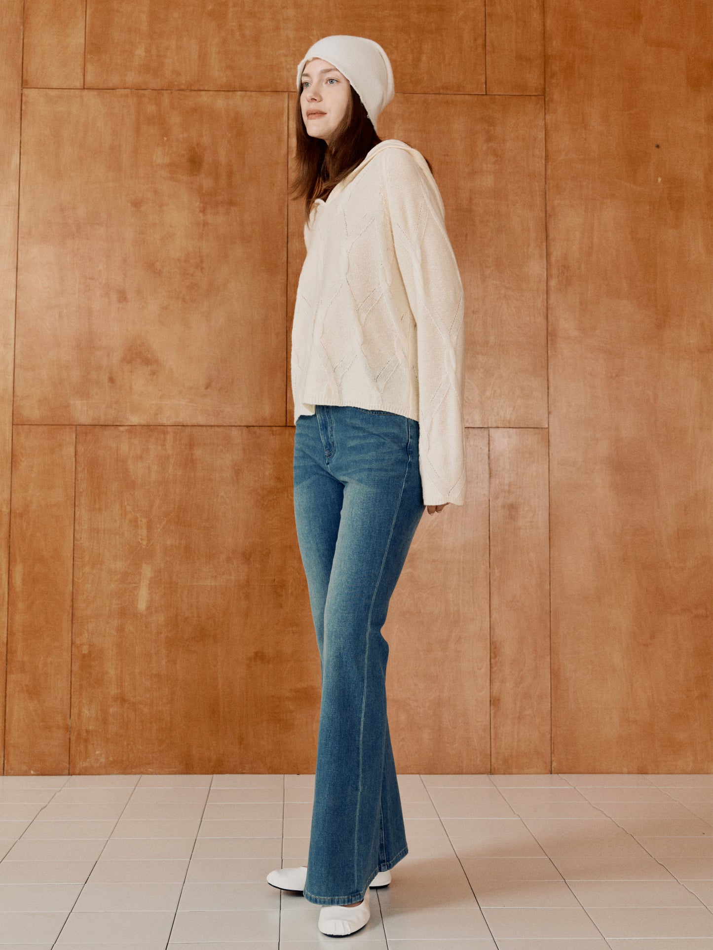 COSYCOZY High-waisted Flare Jeans