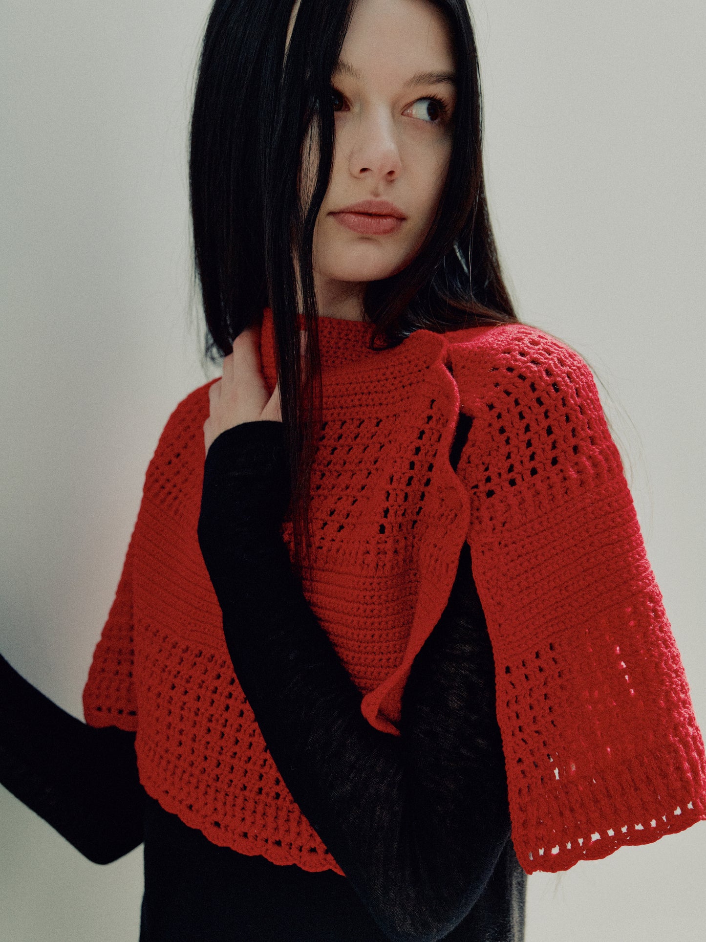 COSYCOZY Hand-crocheted Lace Shawl