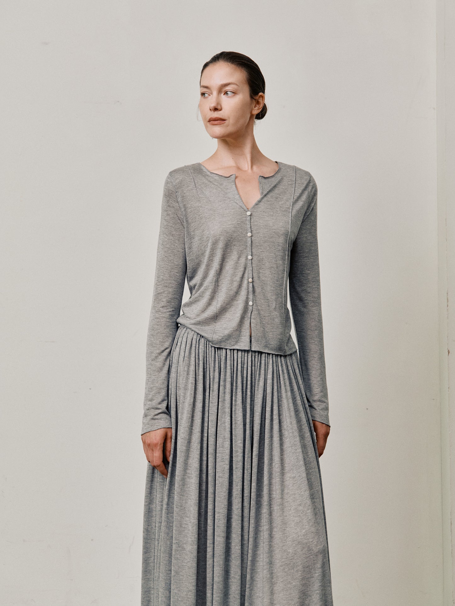 COSYCOZY Silk Button-up Shirt