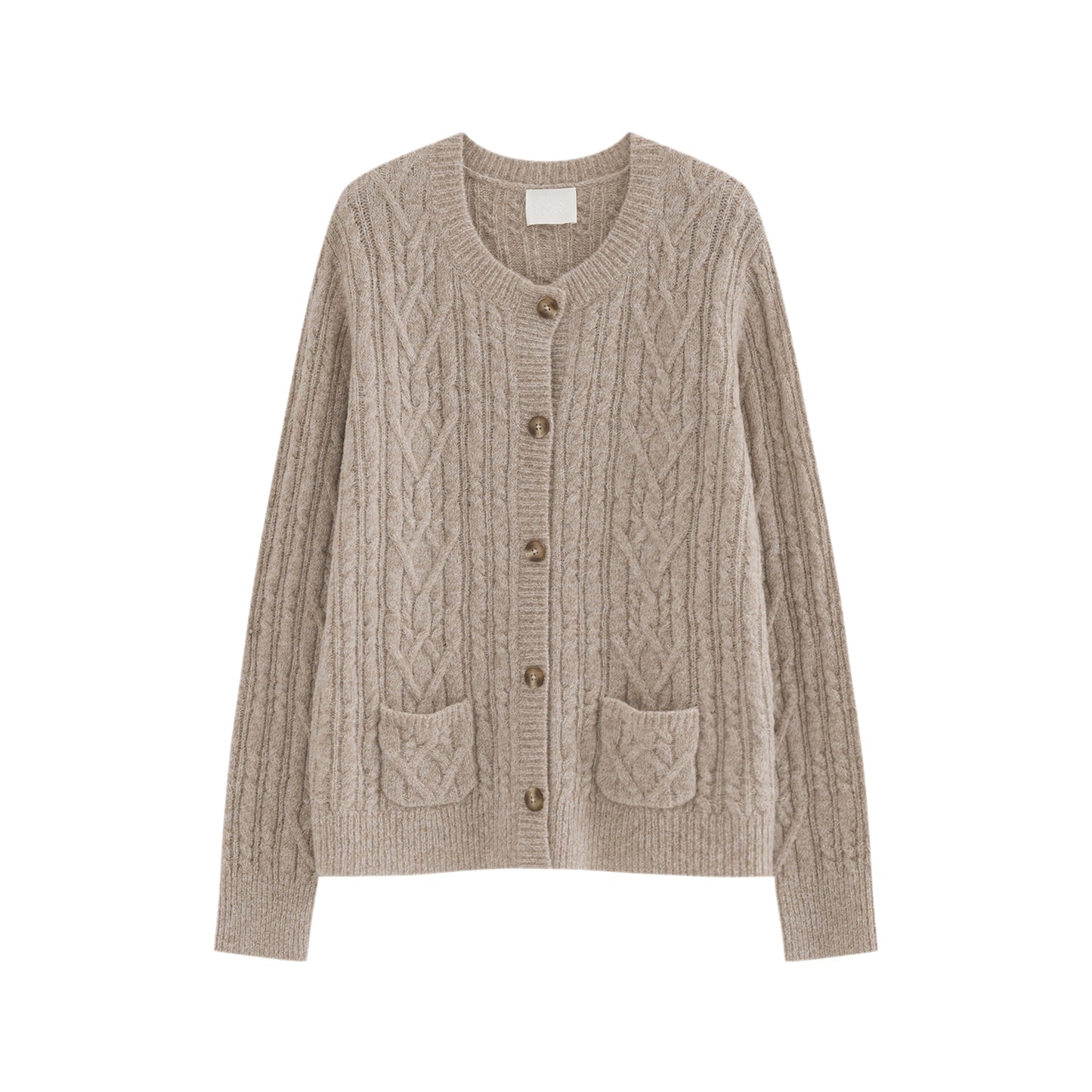 COSYCOZY Twisted Knit Cardigan