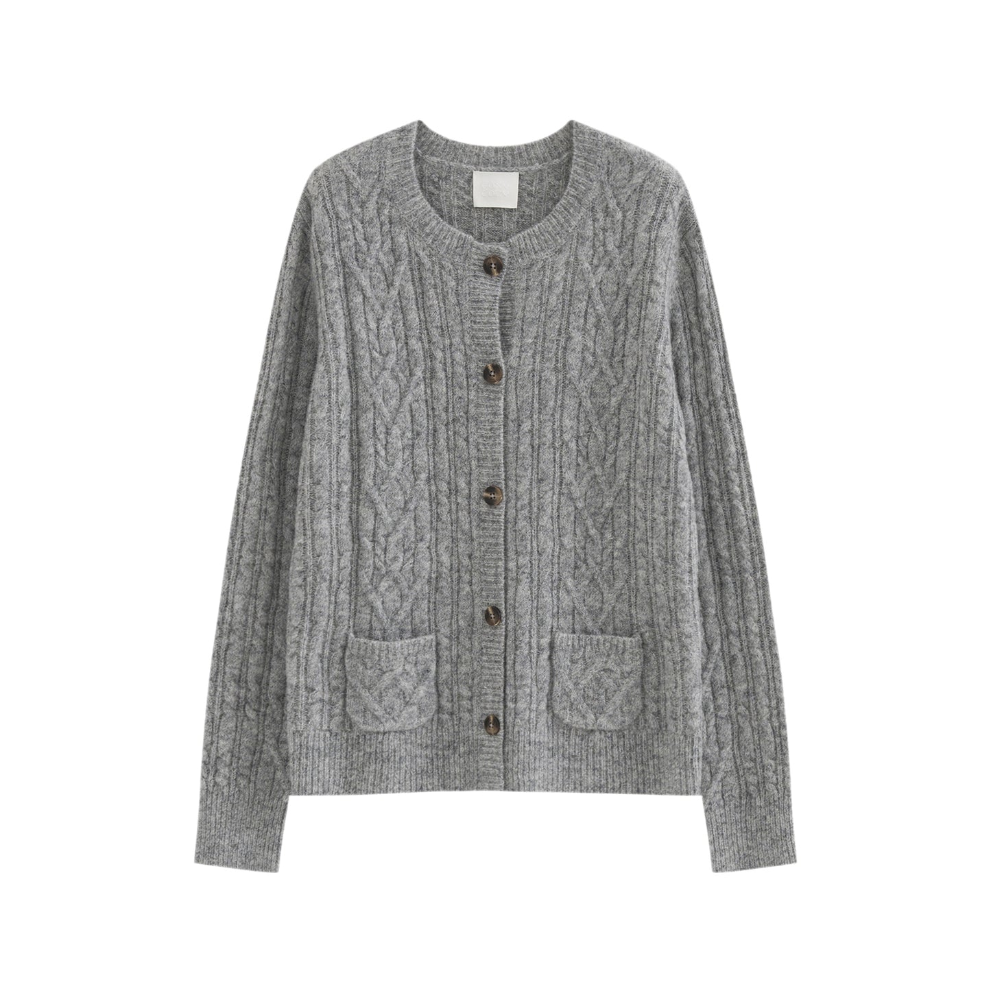 COSYCOZY Twisted Knit Cardigan