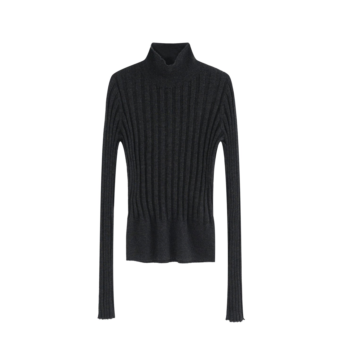 Striped Textured Cashmere Top