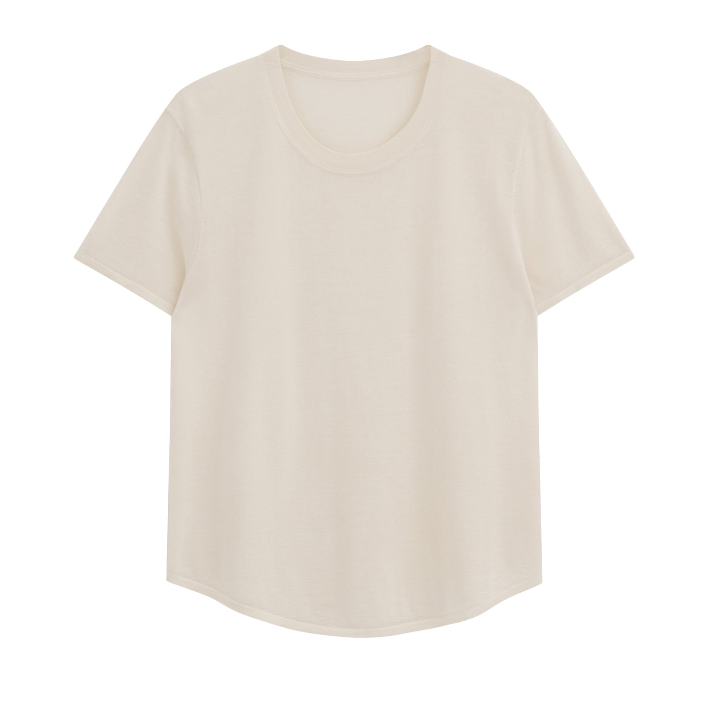 COSYCOZY Silk Cashmere Blend Knitted T-shirt