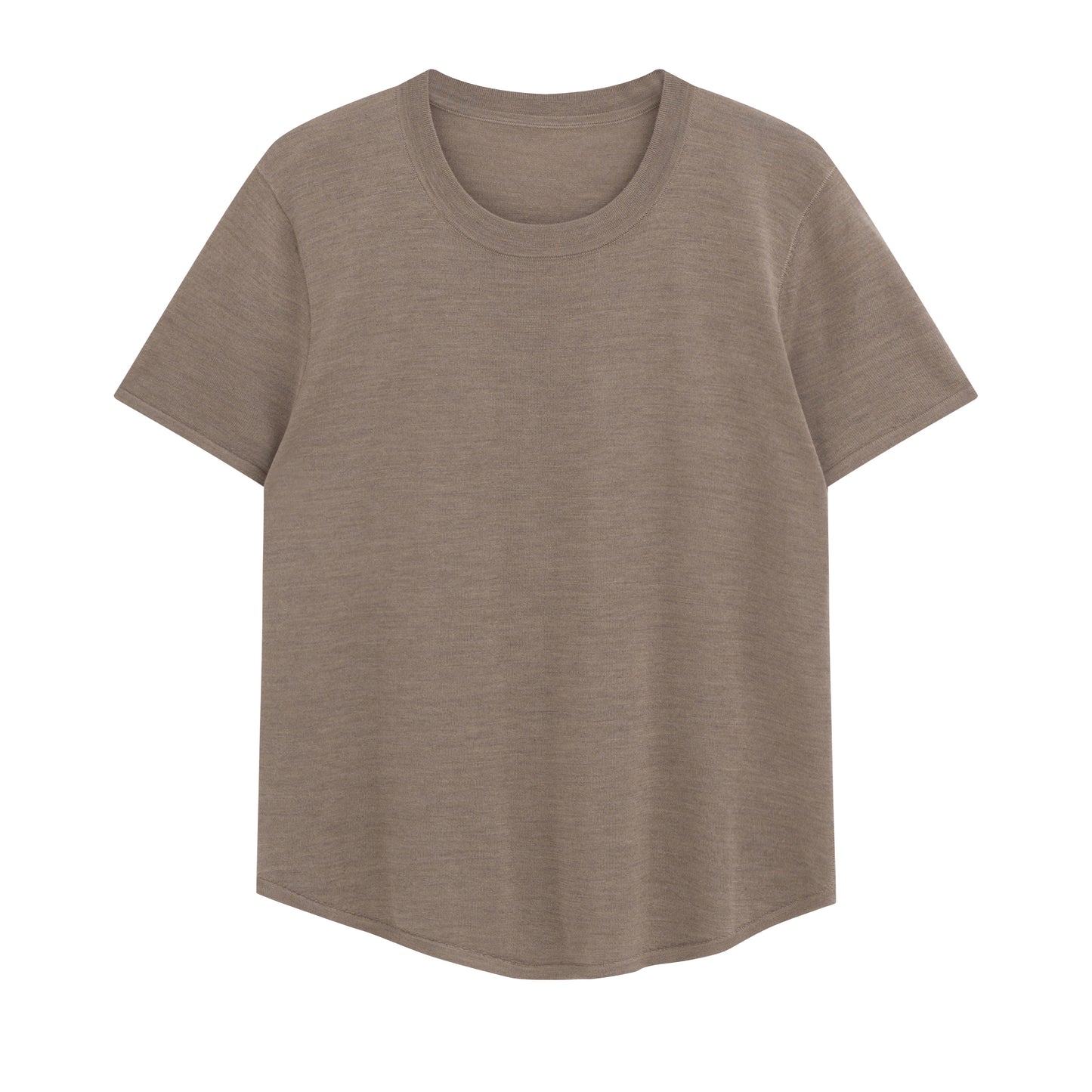 COSYCOZY Silk Cashmere Blend Knitted T-shirt