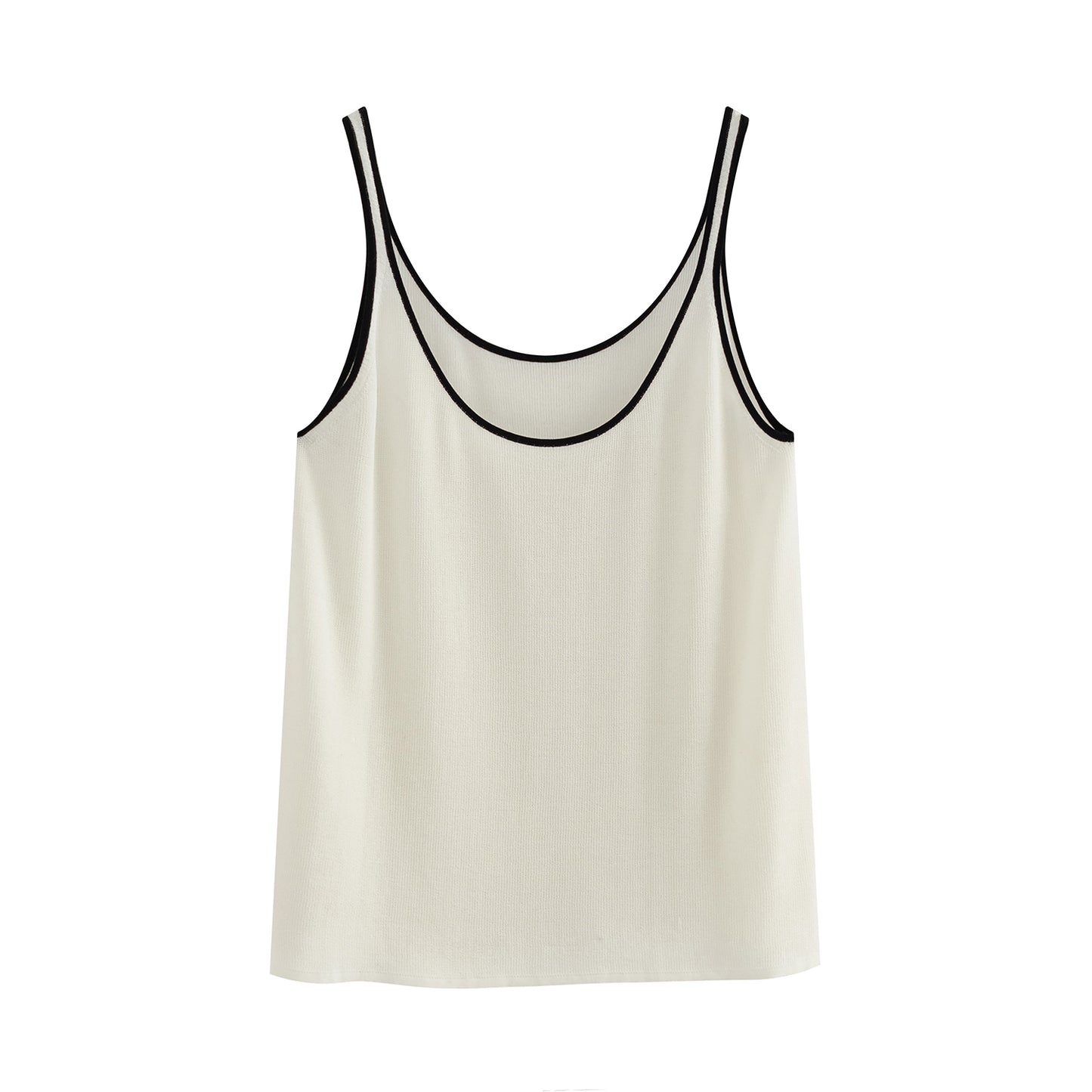 COSYCOZY Loose U-neck Tank Top